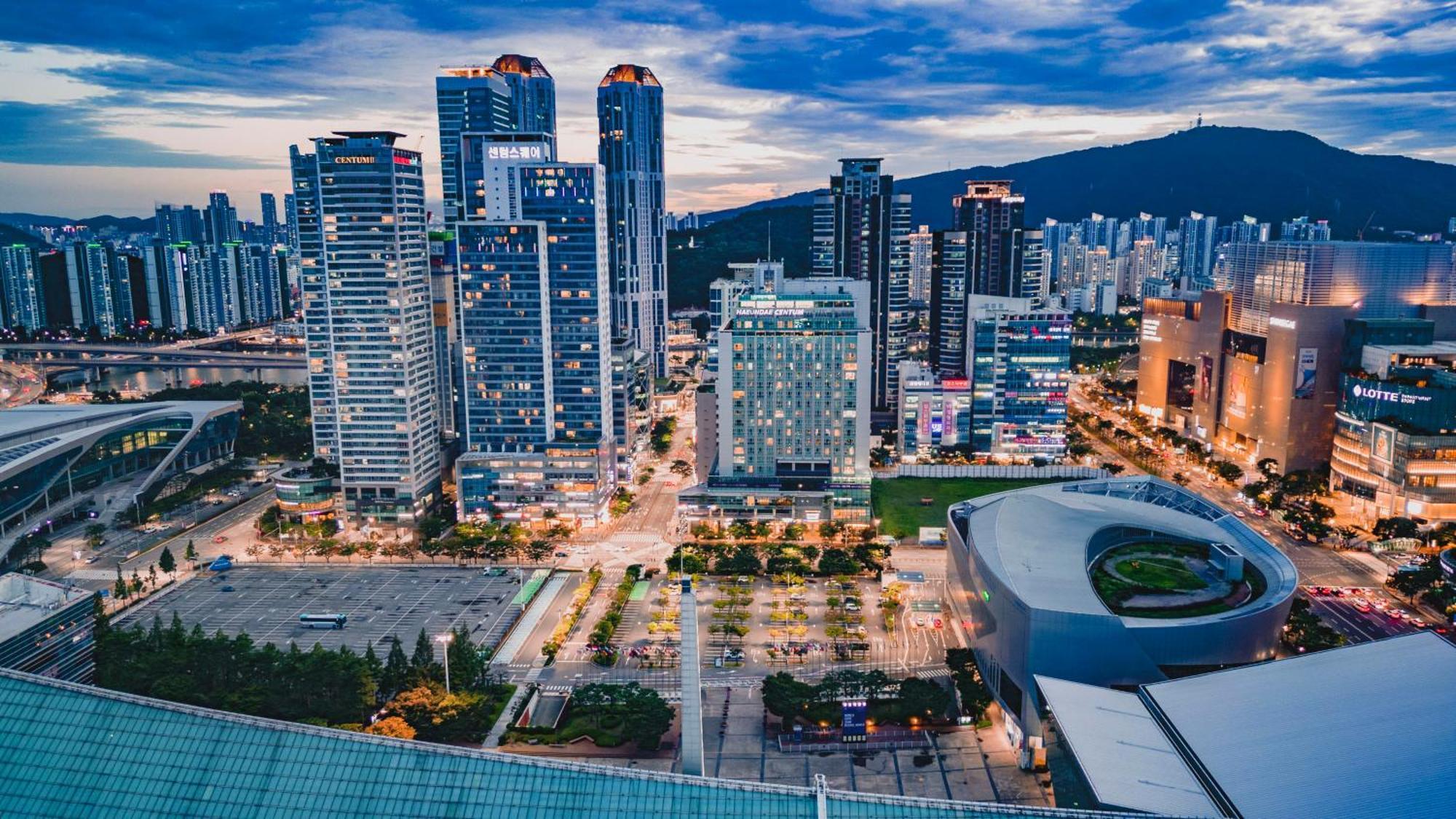 Centum Convention Hotel In Centum Busan Eksteriør bilde