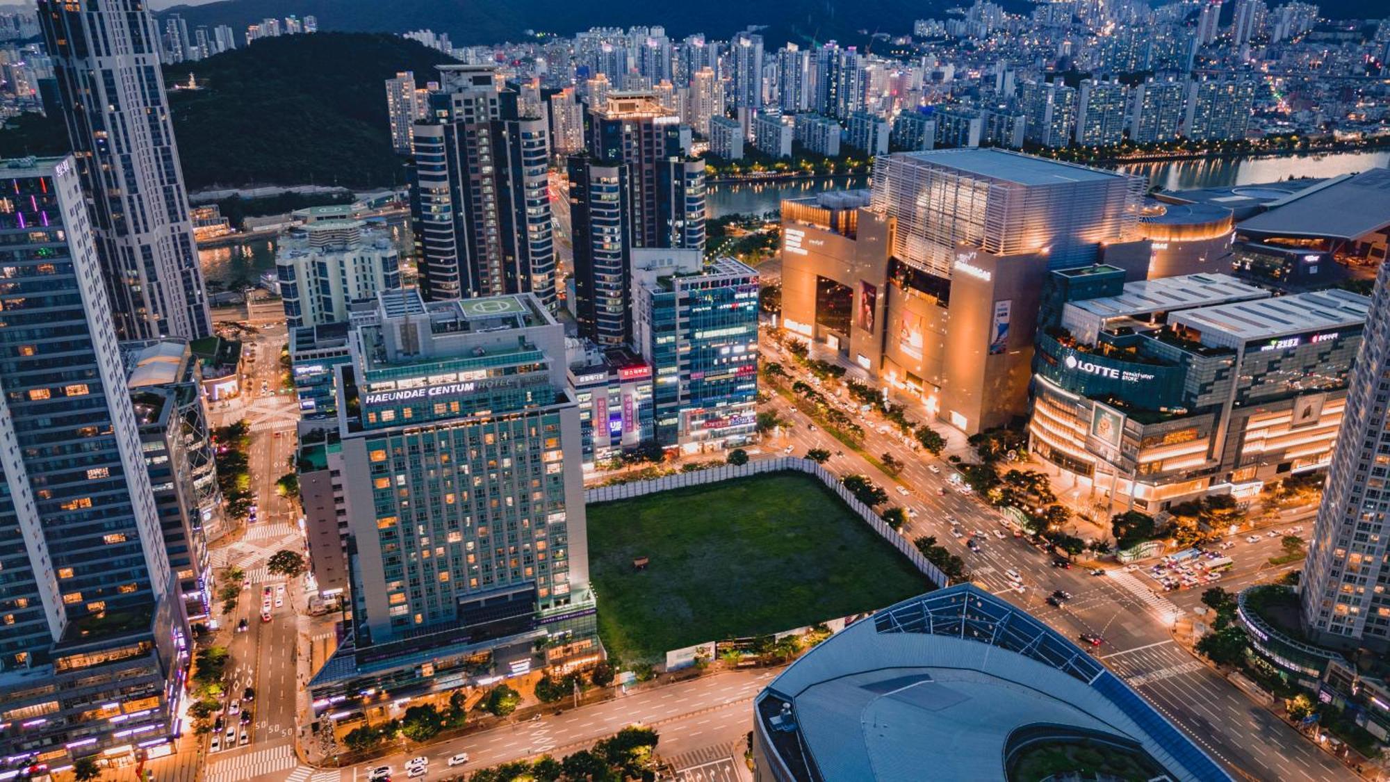Centum Convention Hotel In Centum Busan Eksteriør bilde